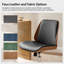 Chaise de bureau inclinable Oswina Ember-83688126
