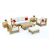 Canberra Outdoor 7 - Piece Conversation Set