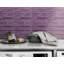 Premium Hand Painted Glass Linear Mosaic Tile-37287186
