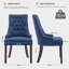 51cm H Tufted Fabric Upholstered Side Chair-122740671