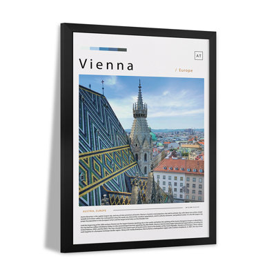 Photo Poster Of Vienna Premium Framed Posters