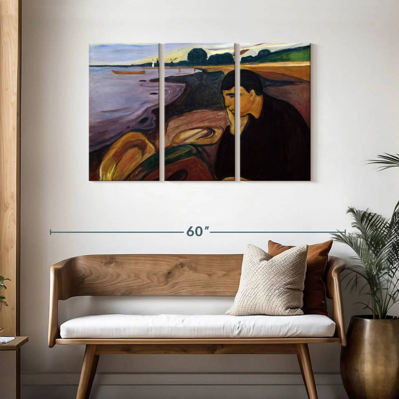 Melancholy 1894-96, 28" H x 45" W
