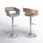 Laurenzio Swivel Upholstered Adjustable Height Counter Stool with Metal Frame-93570921-93570920