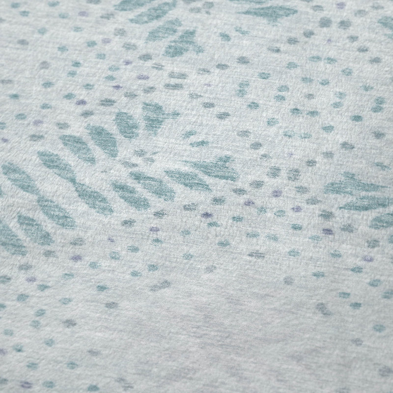 Jeté floral Sherpa ASB778 Addison, Sarcelle