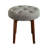 Elle Decor Penelope Round Tufted Stool-24099452
