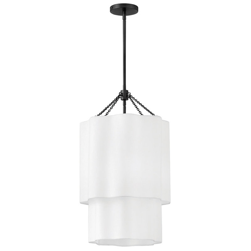 Luminaire suspendu Hinkley Gwen, Noir, noir, noir, noir