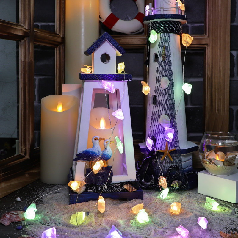 Changing Colourful String Lights With Remote, Multicolor