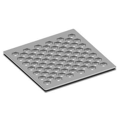 4" Square Shower Drain