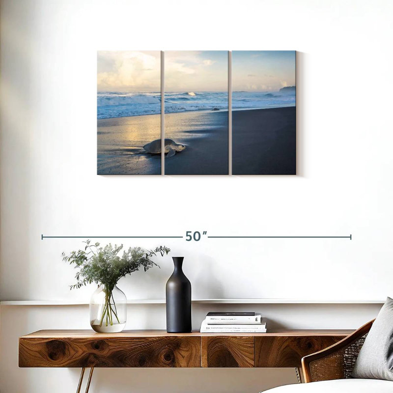 Turtles From The Sea, 20" H x 33" W