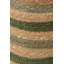 Seagrass Natural Stripe Round Basket-110455276