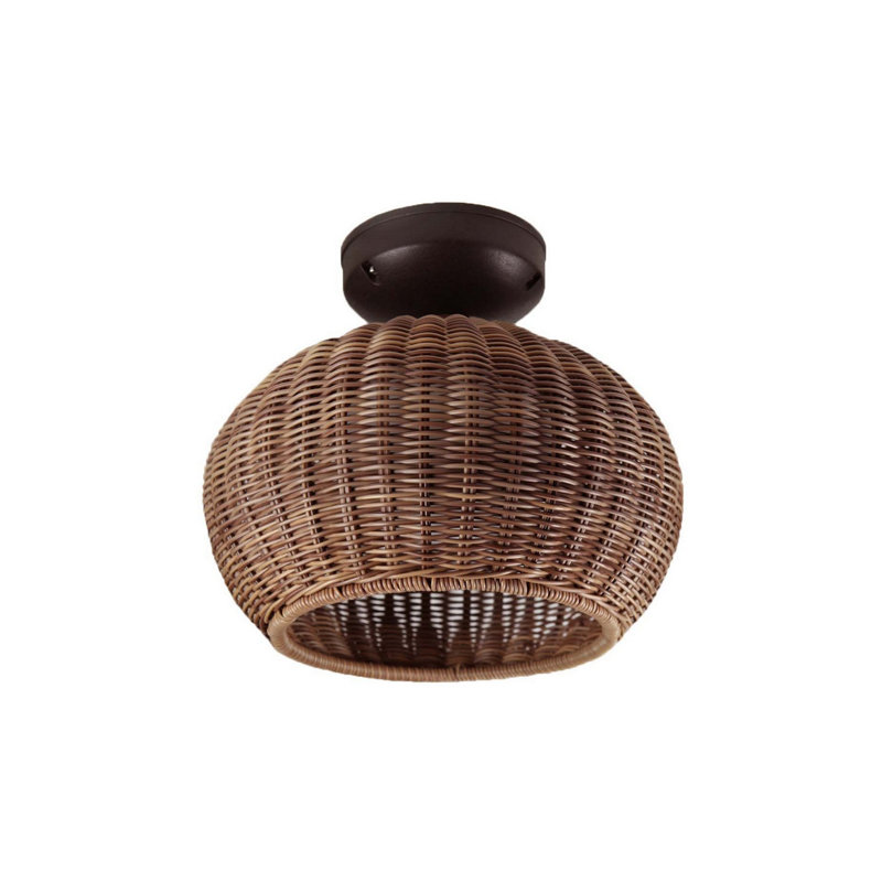 Garota 1 - Light LED Semi Flush Mount, Graphite Brown