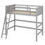 Lit mezzanine en bois avec échelle-1867699107