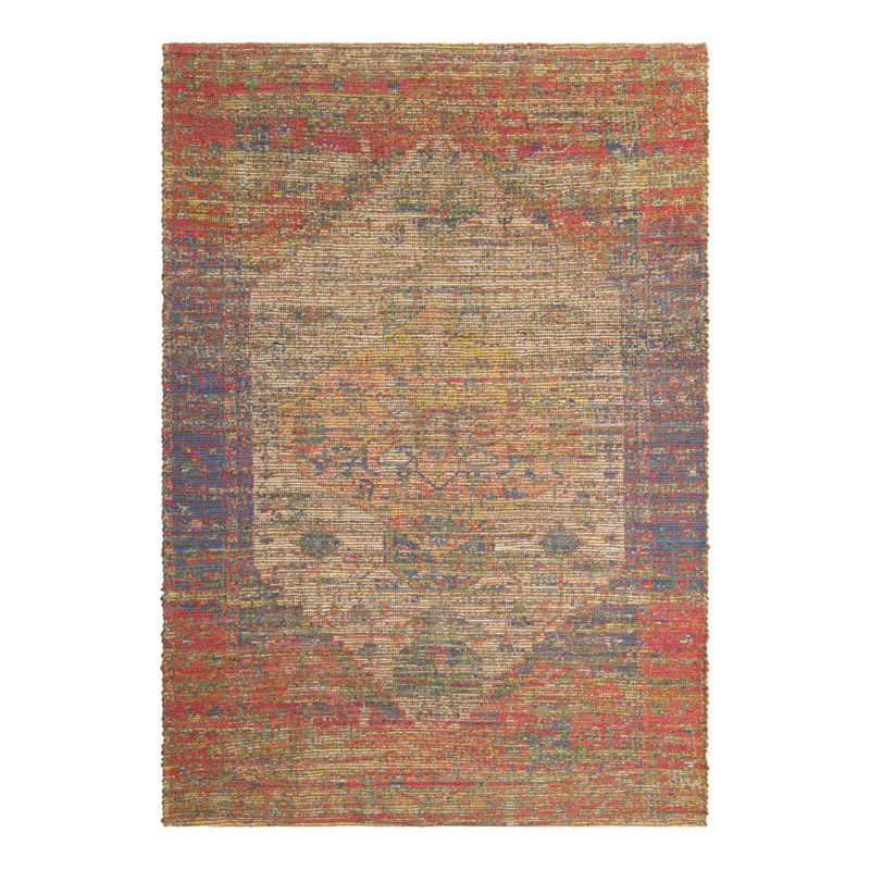 Watkin Oriental Indoor Rug, Rectangle 6'1" x 9'