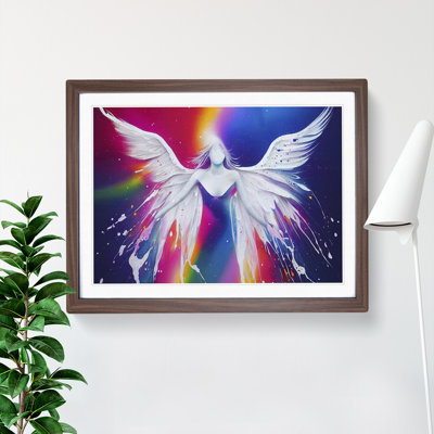 Angel Painted Vol.2 Abstract - Single Picture Frame Print