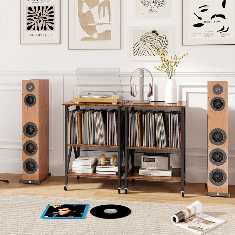 Breilyn 75cm H Media Shelves
