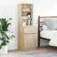 Bedside Cabinet 39X35x125 Cm Engineered Wood-1895210856