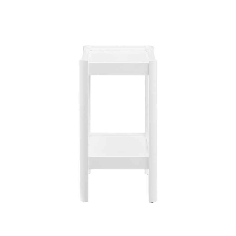 Yonda White Nightstand, White