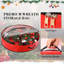 Paquet de 6 sacs de rangement résistants et imperméables pour couronne de Noël-132044462-132044464
