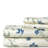 Myosotis Scorpioides 300 Thread Count Floral 100% Cotton Sateen Sheet Set-503466751-503466747