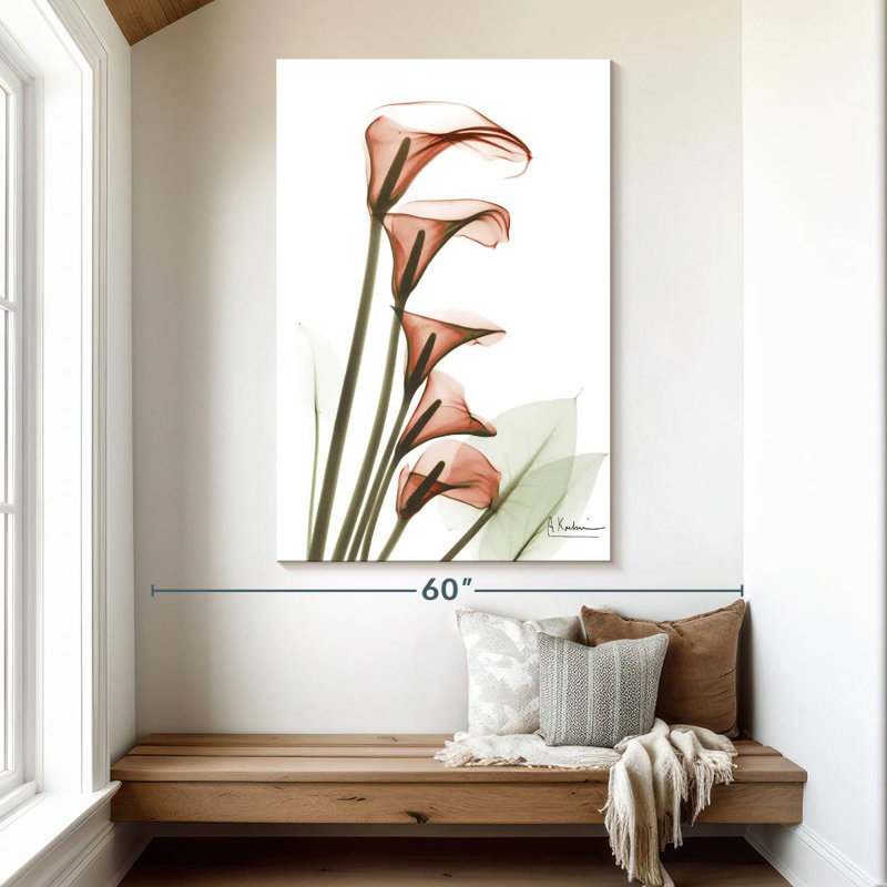 Harnek lys Calla ascendant, H 51 po x l 34 po
