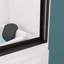 Porte moustiquaire double pour porte de salle de bain avec verre trempé transparent l 56 à 60 po x H 62 po-92163718