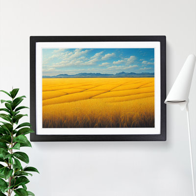Miraculous Wheat Field - Framed Print