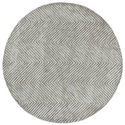Glamour Hand Tufted Chevron Indoor Rug
