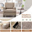 Fauteuil rembourré avec rangement intérieur pour accoudoirs-448415071