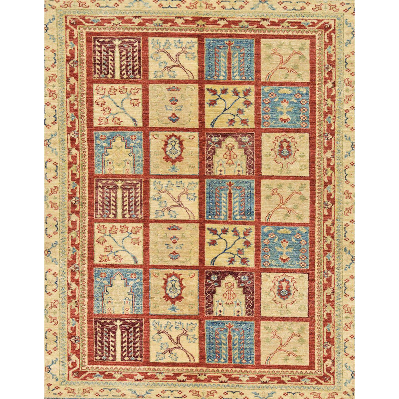 Tapis abstrait moderne 149, Rectangle 6 pi x 9 pi