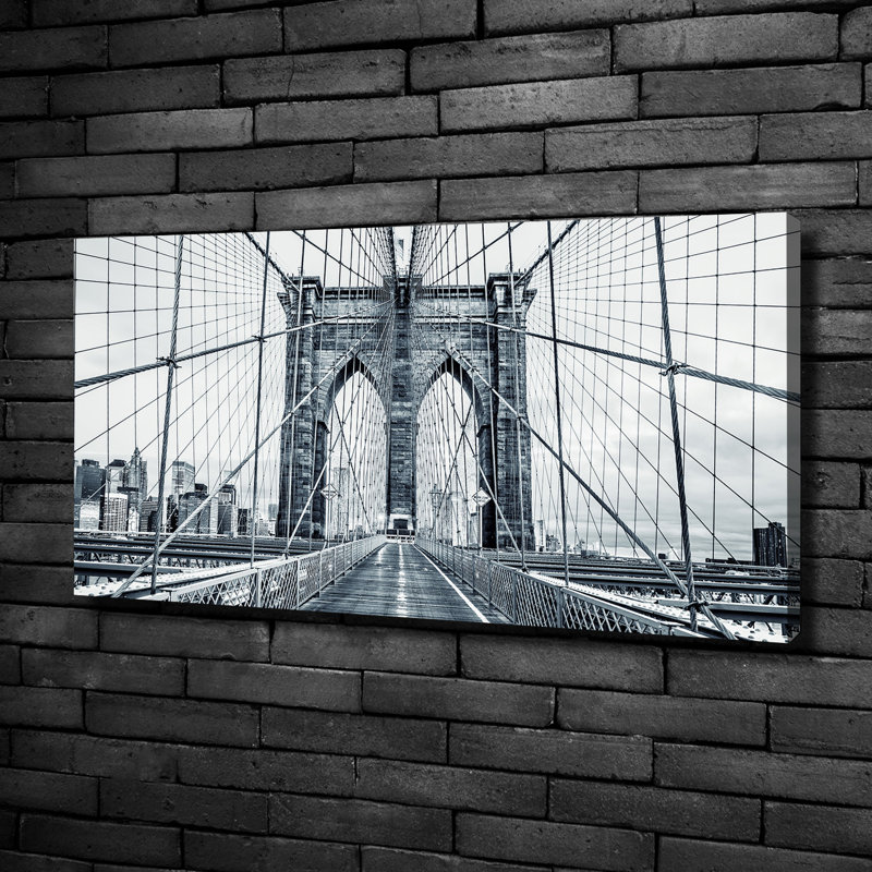 Brooklyn Bridge - Wrapped Canvas Print