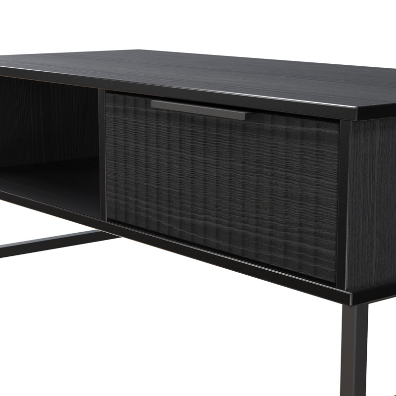 Takirra Coffee Table with Storage, Black