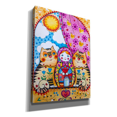 «2» par Oxana Zaika, art mural sur toile