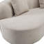 Canapé modulaire courbé à compression de 126 po Hession Boneless-1138150352