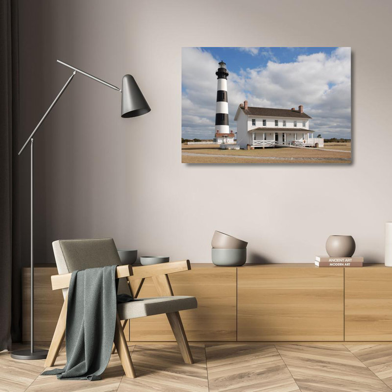 Phare de Bodie Island, Caroline du Nord, H 16 po x l 24 po