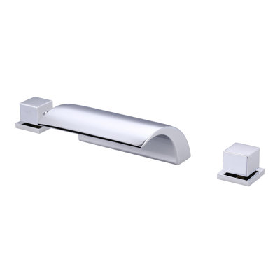 Deck Tub Spout with Diverter