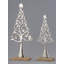 Décorations de Noël en métal Starry Trees - 18,5 po - ensemble de 2-102333431