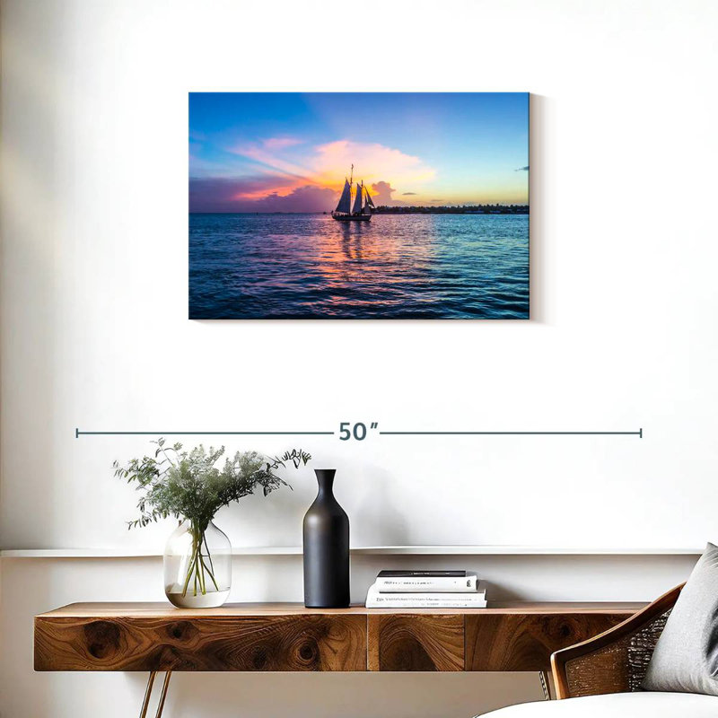 Voilier Mehar Key West Sunset, H 20 po x l 30 po