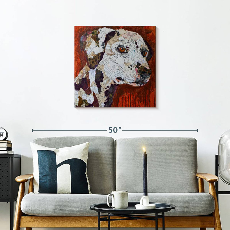 Brampt Fired Up, 24" H x 24" W