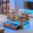Lift Top Coffee Table, 4 In 1 Coffee Tables With Storage And Hidden Compartment, Farmhouse Coffee Table-1420186522-1420186521