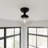 Millsap Glass Semi Flush Mount-349195452