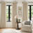 Graciella Thermal Insulated Faux Linen Textured 100% Blackout Curtains for Bedroom Living Room Back Tab/Rod Pocket-1820785326-1818810544