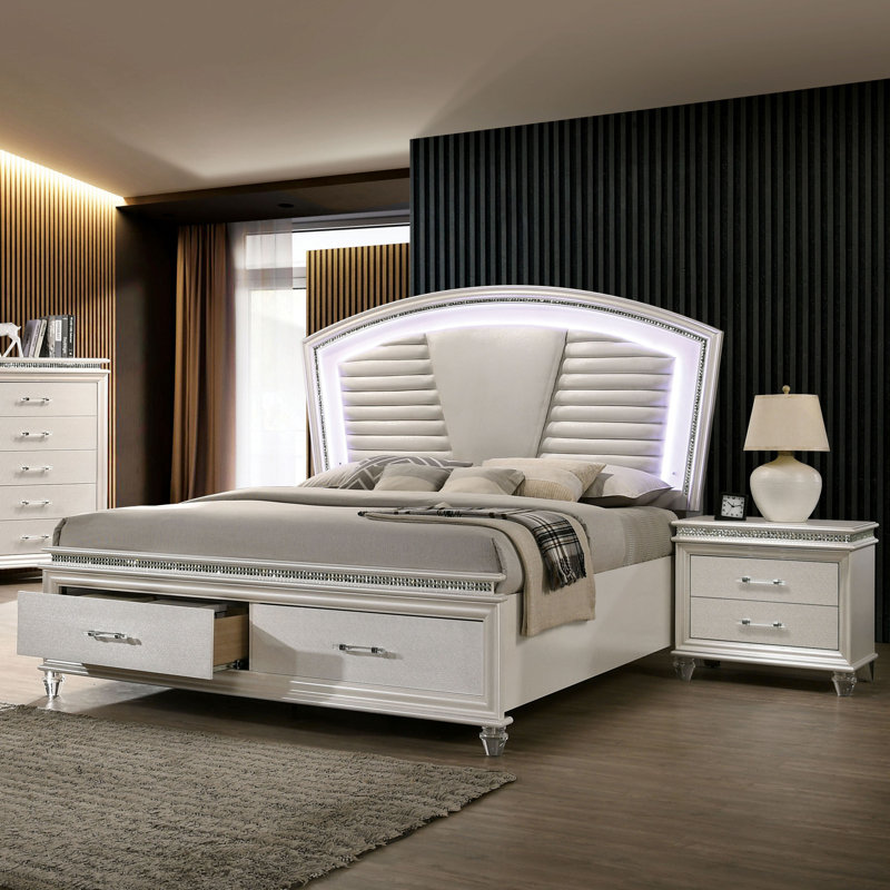 Ensemble de chambre à coucher 2 pièces Belliveau, King