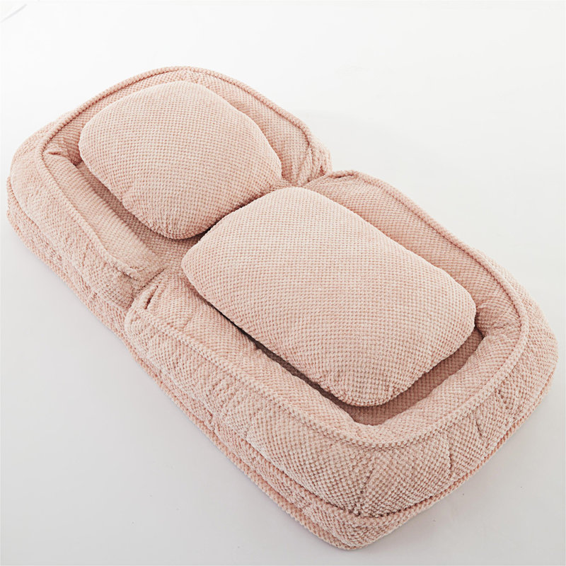 Lit pour chien humain, Rose