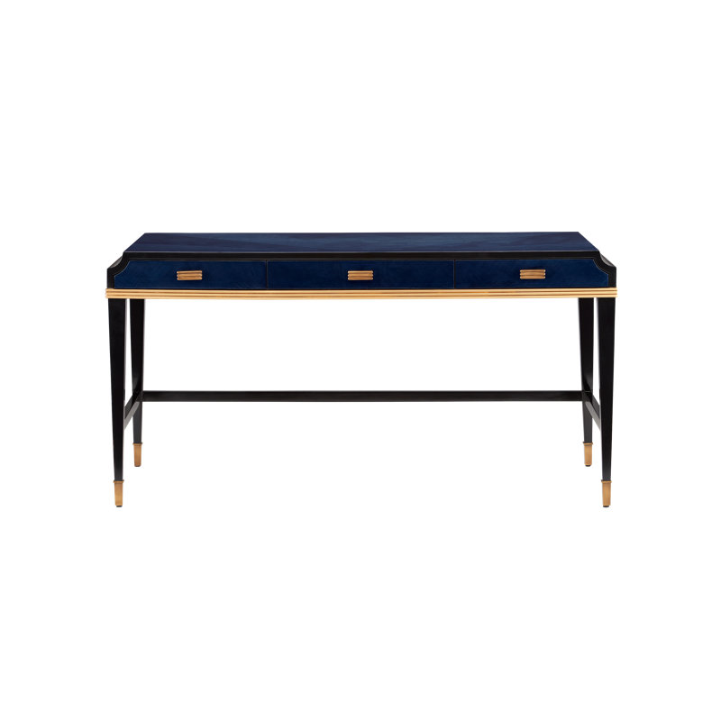 Kallista Solid Wood Top Writing Desk