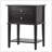 Sleek Black Minimalist Nightstand-664282251