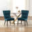 Velvet Upholstered Parsons Chair-1347056810
