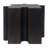 2-Piece Artistic Puzzle Table Set, Modular Side Tables With Interlocking Design (1 Convex & 1 Concave)