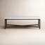 HAMMERED IRON Marble Coffee Table-711199574