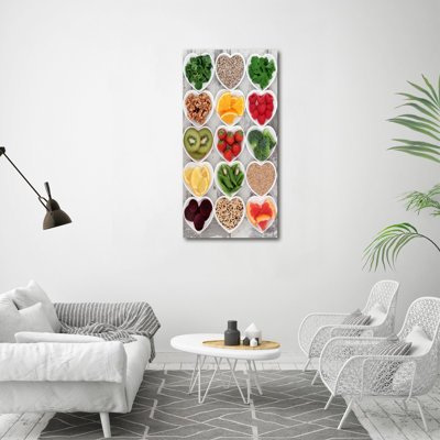 Healthy Food - Wrapped Canvas Print
