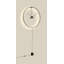 Ombra Aluminium Skeleton Wall Clock